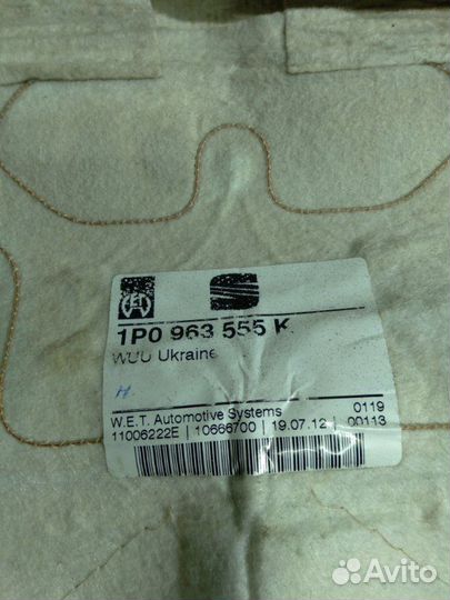 Подогрев сиденья передний Seat Leon 1.2 CBZ 2012