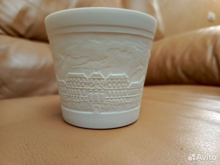 Подсвечник бисквитныей фарфор Weimar германия