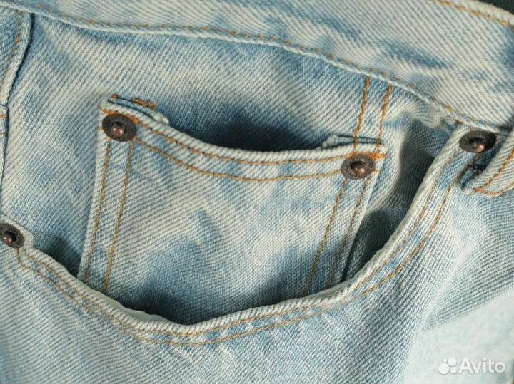 Джинсы широкие Supreme New York