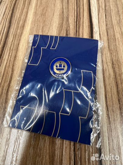 Значок ‘spief’ с логотипом форума, сине-золотой