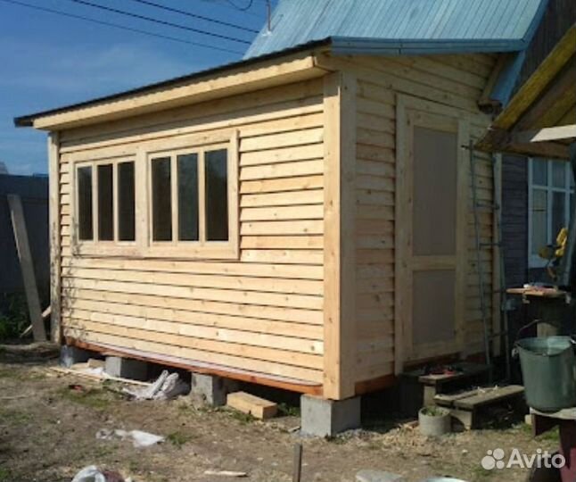 Строительство террас веранд пристроек беседок