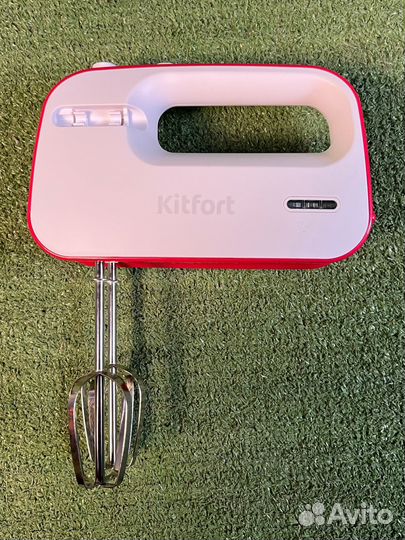 Беспроводной миксер Kitfort кт-3418-1,малиновый