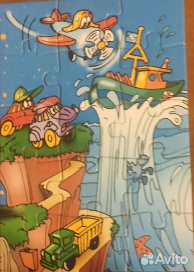 Киндер пазлы из яиц