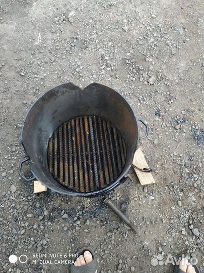 Печка под казан