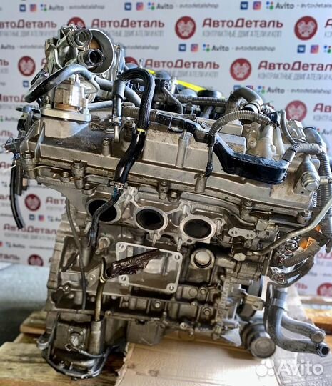 Двигатель контрактный Toyota Lexus 2GR FSE 3.5
