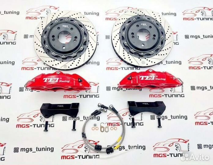 Тормоза 4pot Toyota Camry XV50 330mm суппорта
