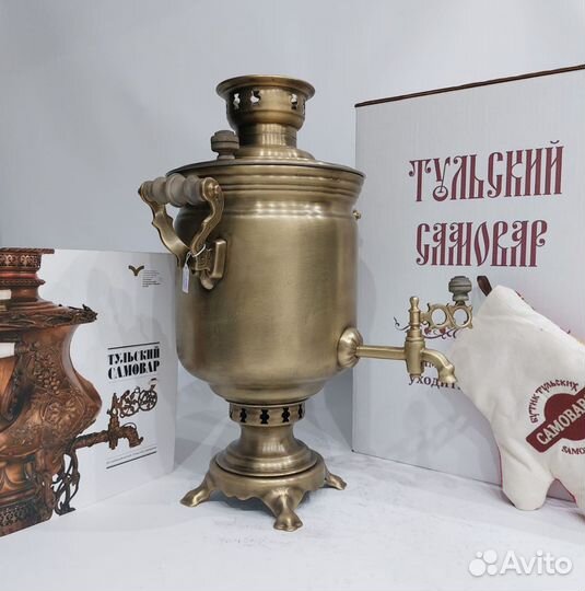 Самовар на дровах 5л. Тула. Оригинал. Люкс