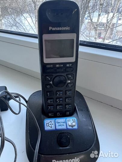 Panasonic телефон беспроводной трубка