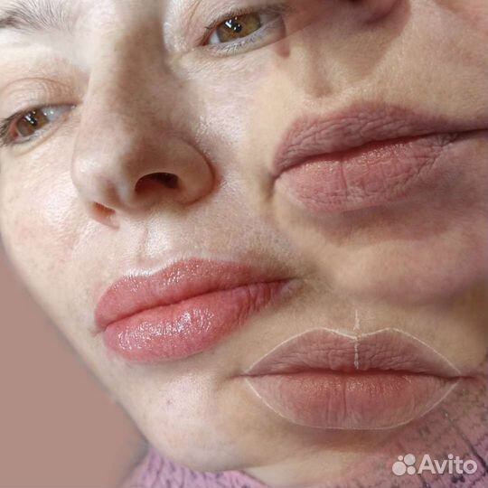 Волосковый татуаж. Перманентный макияж