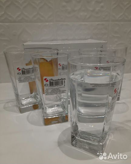 Новые, Стакан 6 шт. набор