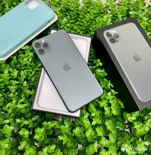 iPhone 11 Pro Max 256gb Midnight Gr33n