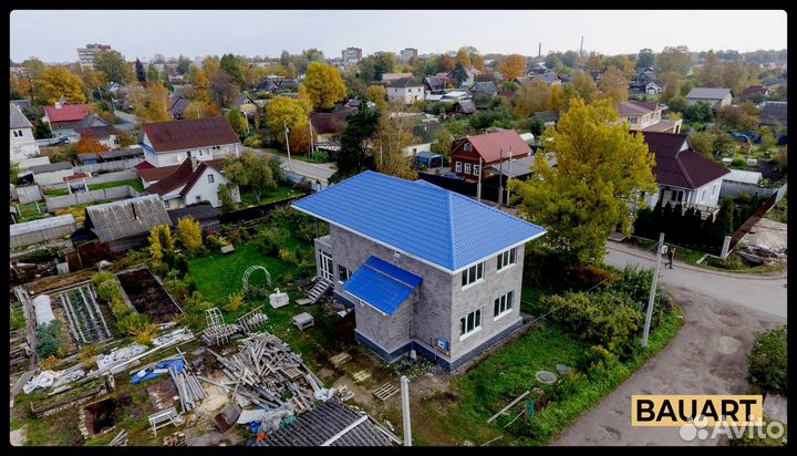 Фасадные теплые панели
