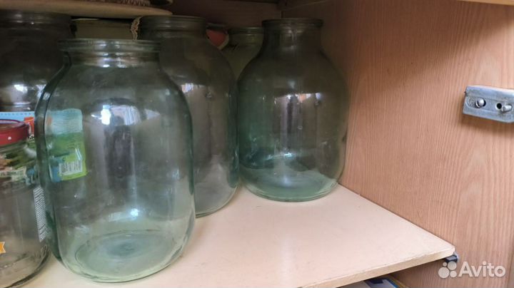Банки стеклянные 3 литра-10 шт