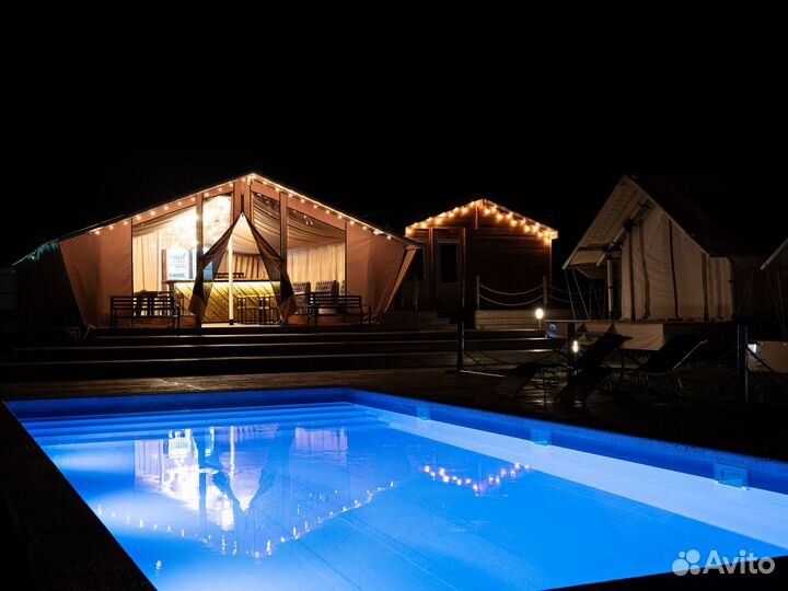 Тент для пати и банкетов 6x12