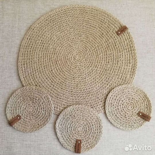 Салфетка из джута