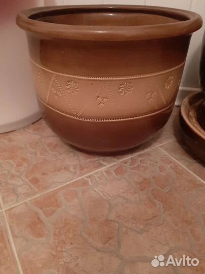 Горшок для цветов керамика