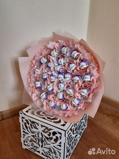 Сьедобный букет из конфет, сладкий букет