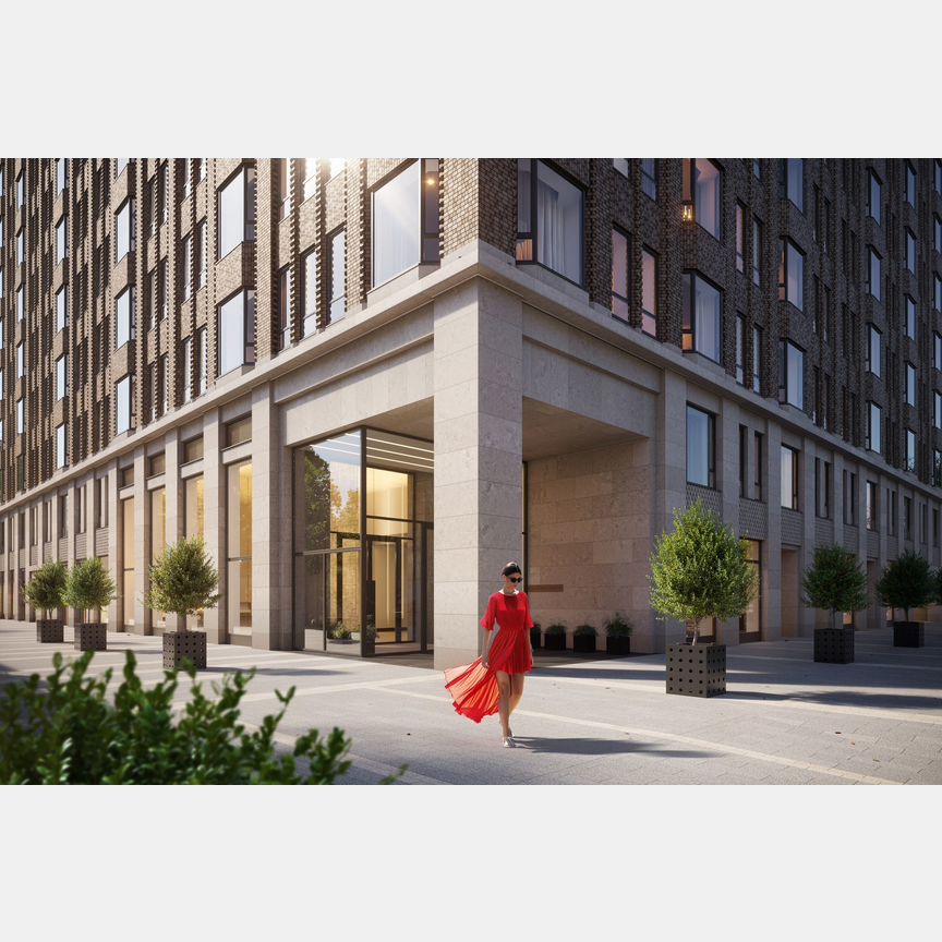 1-к. апартаменты, 53,5 м², 5/21 эт.