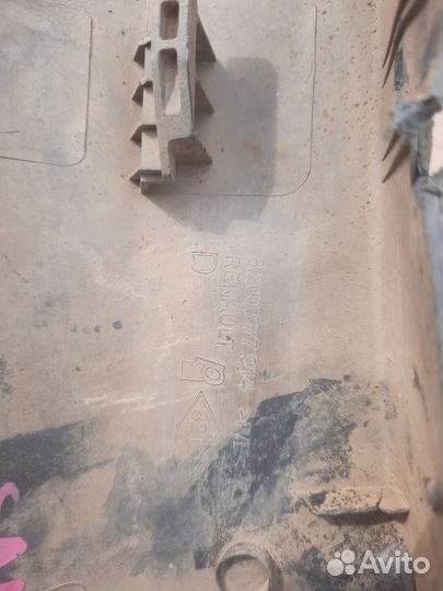 Накладка заднего бампера Renault sandero stepway 1