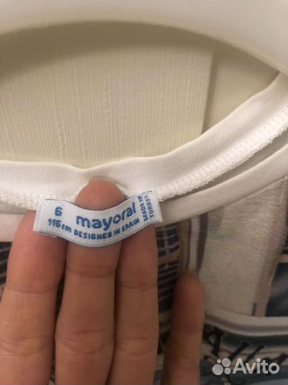 Платье Mayoral Испания для девочки 6 лет