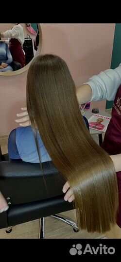 Кератин ботокс волос