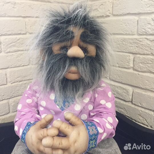 Домовой ручной работы. Интерьерная кукла