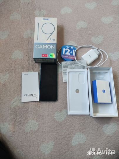 TECNO Camon 19 Pro, 8/128 ГБ