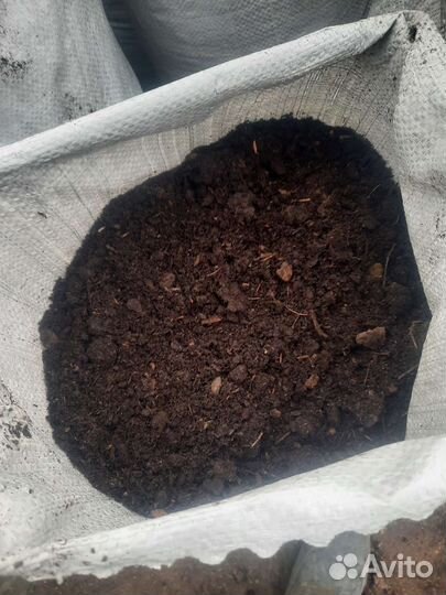 Навоз перегной в мешках