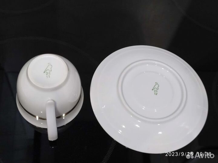 Чашка с блюдцем СССР