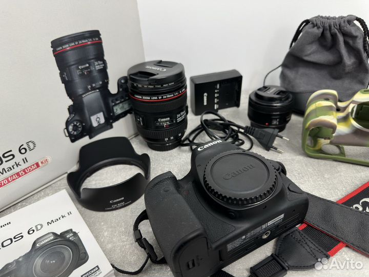 Зеркальный фотоаппарат canon 6d mark ll