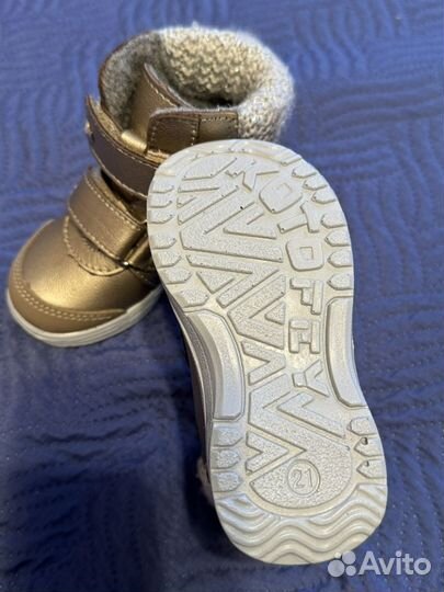 Ботинки демисезонные для девочки 21 размер