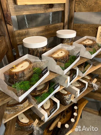 Свеча в дереве