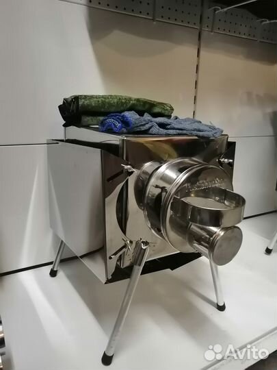 Печь походная в палатку