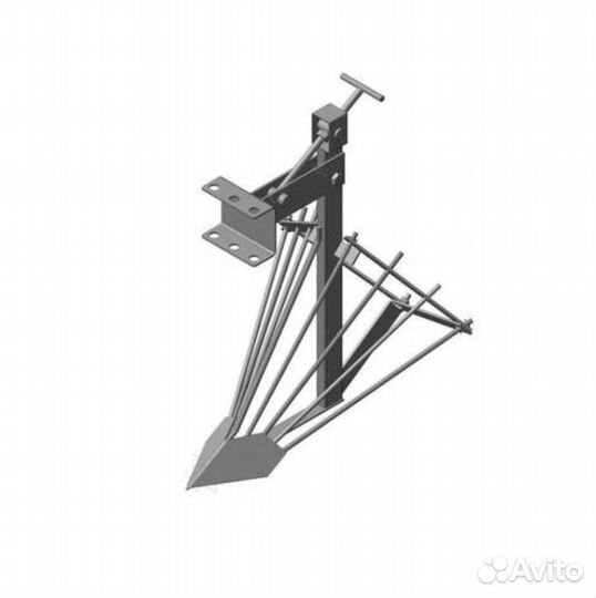 Картофелекопалка для мотоблока с сцепкой