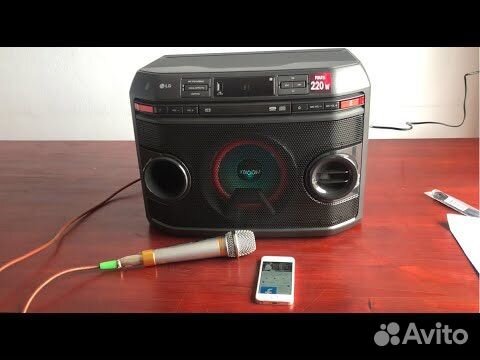 Мощная bluetooth колонка LG xboom OL45