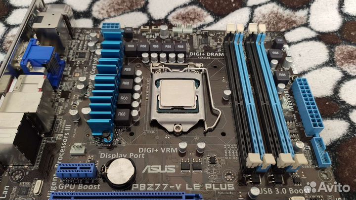 Intel core i5 3570k + asus p8z77-v le plus