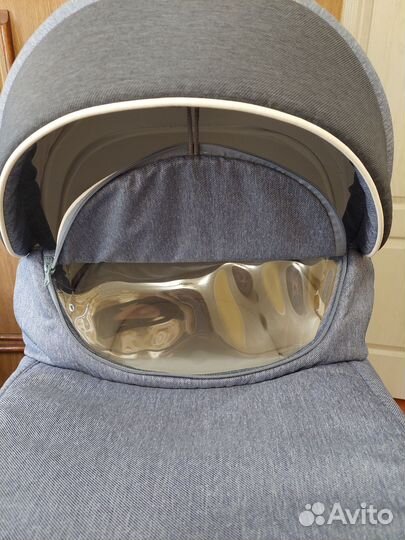 Коляска 2 в 1 adamex Monte carbon