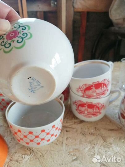 Чайные чашки СССР