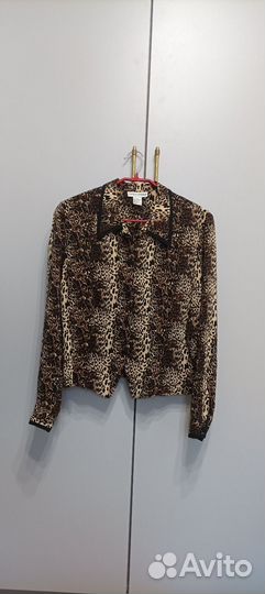 Блузка винтаж 100% шёлк с нюансом