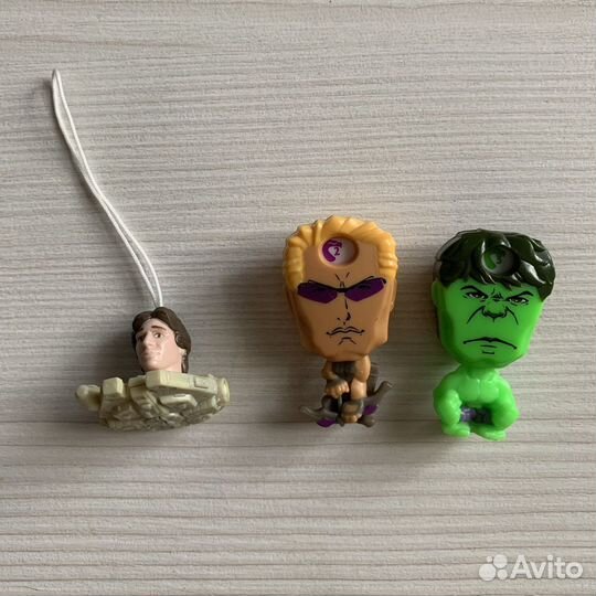 Фигурки из Киндер Звездные войны, Марвел Мстители