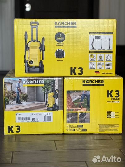Новая мойка Karcher K 3 и К 3 premium 1600вт