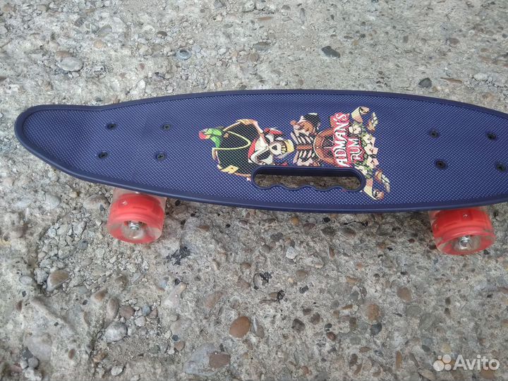 Пенниборд (светодиодная подсветка колес)