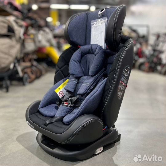 Автокресло от рождения до 12 лет (Isofix)