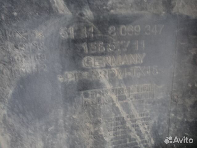 Кронштейн бампера переднего левый BMW 3er G20 бмв