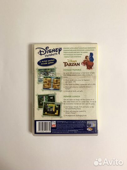 Disney Hotshots Tarzan заруб лицензия DVD-box