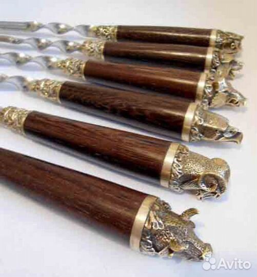 Набор шампуров в кейсе