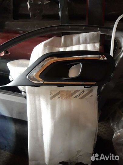 Окантовка птф левая Peugeot 408 2017 новое