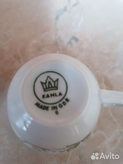 Кофейные чашки ГДР(kahla)цена за 5шт