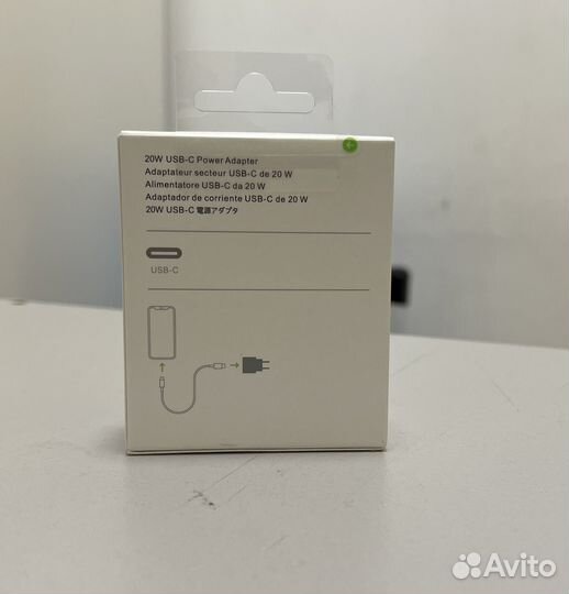 Адаптер питание Apple 20W Type-C новый оригинал