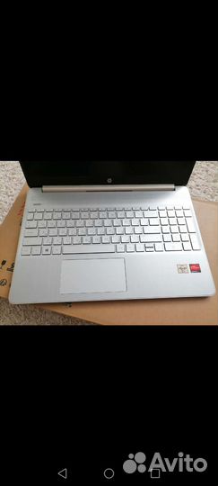 Ноутбук hp laptop 15s-eq1352ur абсолютно новый